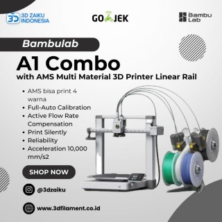 Bambulab A1 Combo with AMS Multi Material 3D Printer Linear Rail
